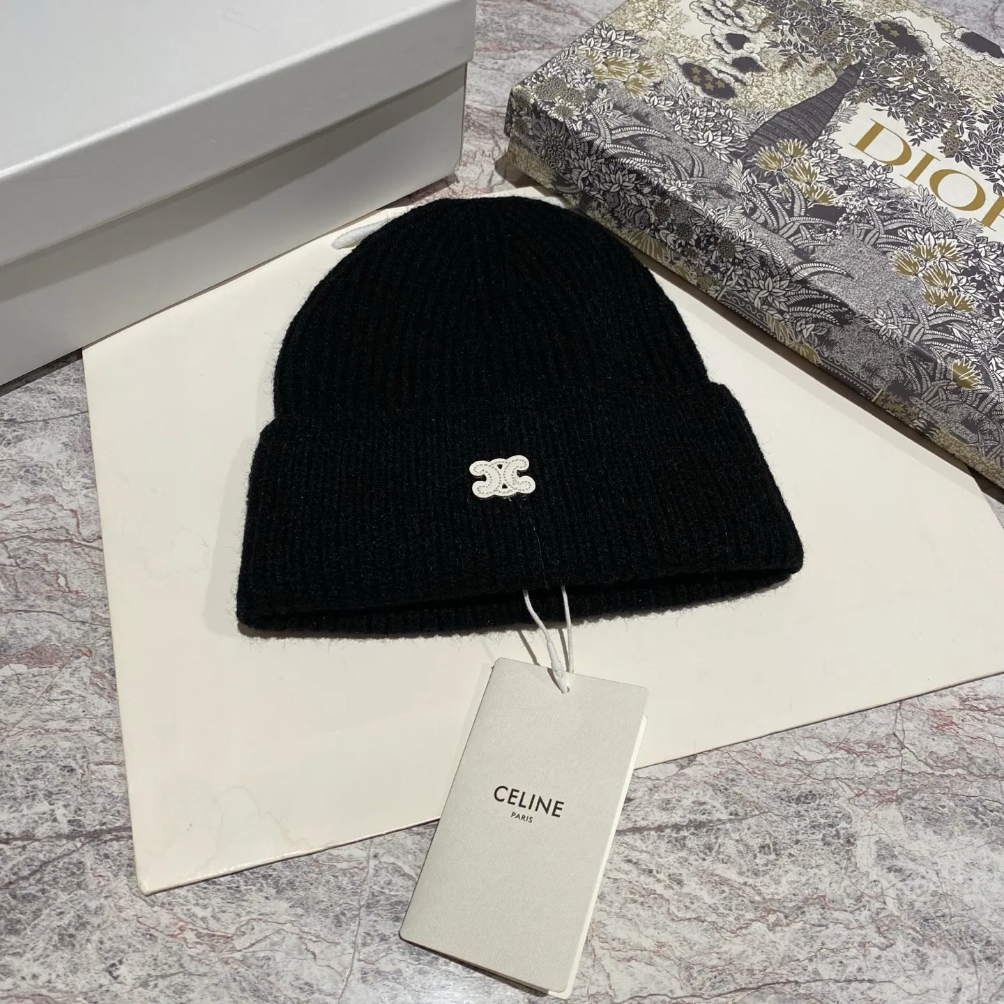 CELINE knitted hat