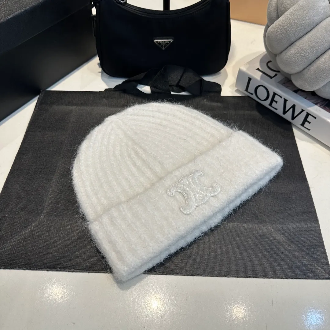 P70 Celine new autumn and winter wool hat, running size, head circumference 57cm