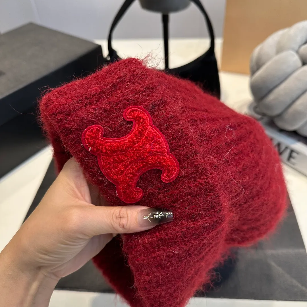 P70 Celine new autumn and winter wool hat, running size, head circumference 57cm