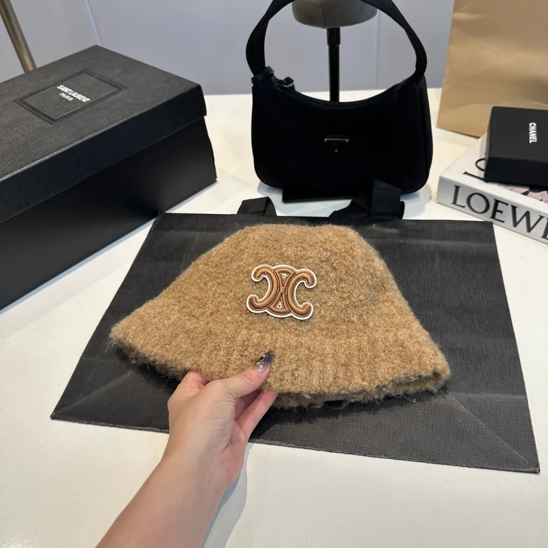 P60 Celine new hand-made fisherman hat, head circumference 57cm