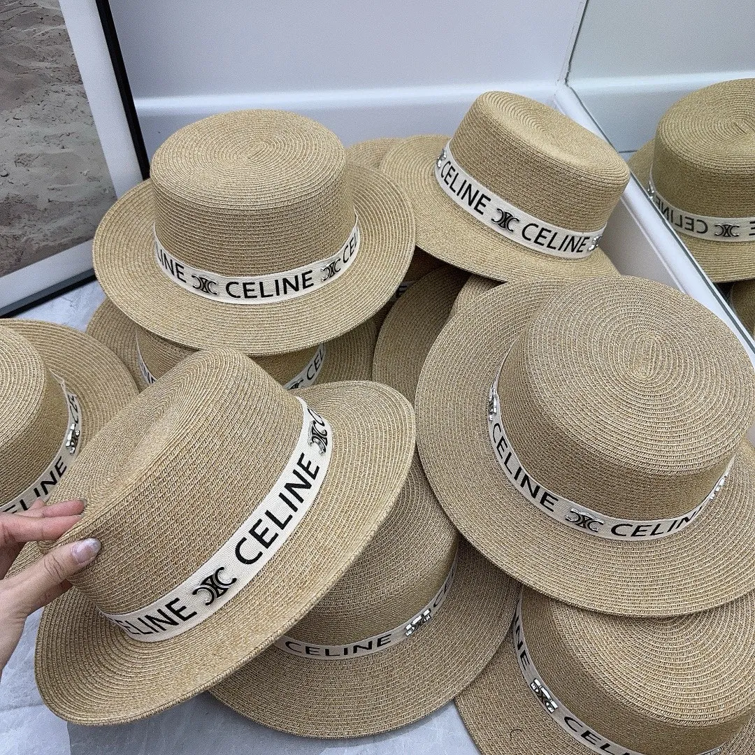 CELINE 🌟 The popular Arc de Triomphe style is now in stock. Order style flat hat. Summer popular sunshade. Must buy‼ ️