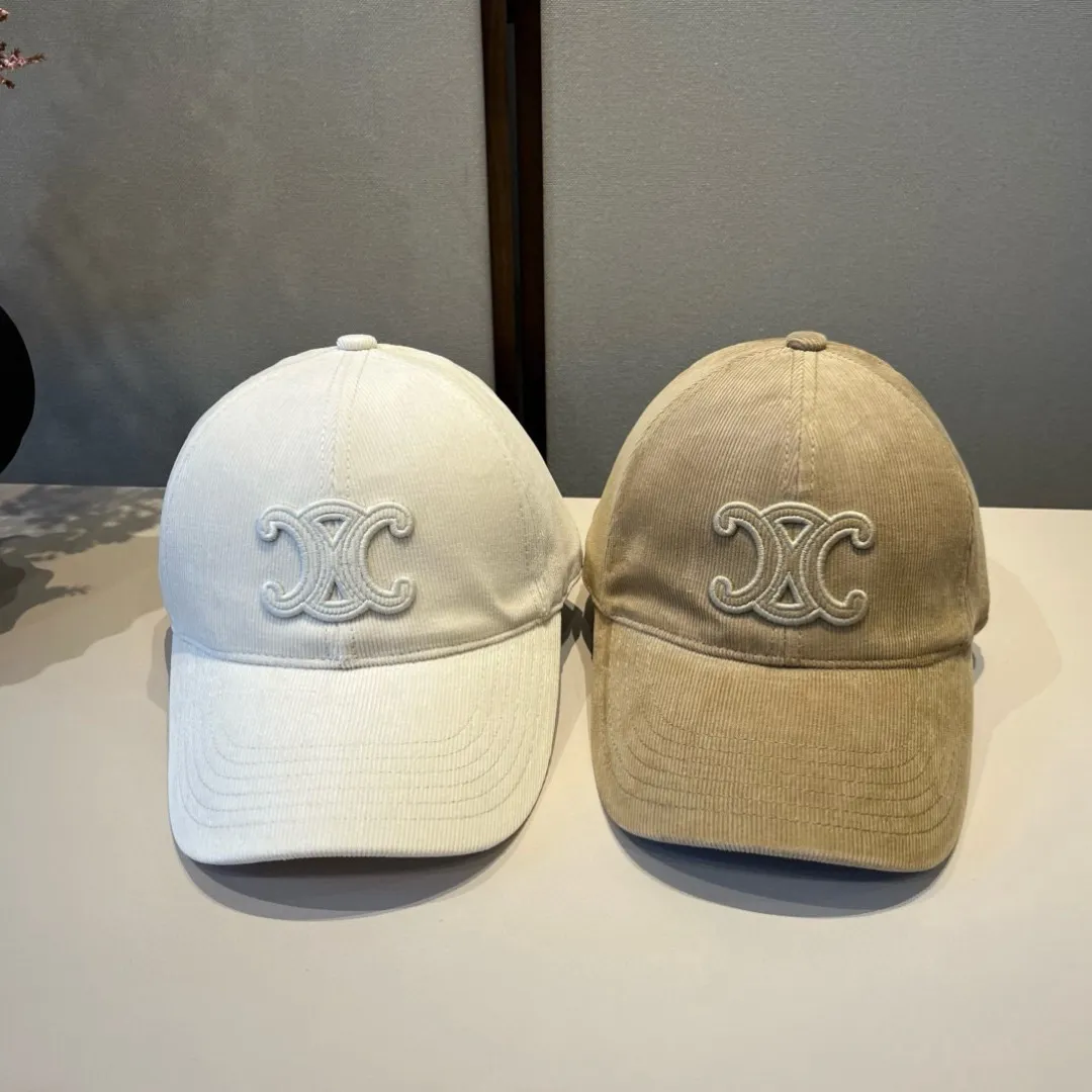 🉐130¥ Celine new peaked cap, corduroy duck baseball cap