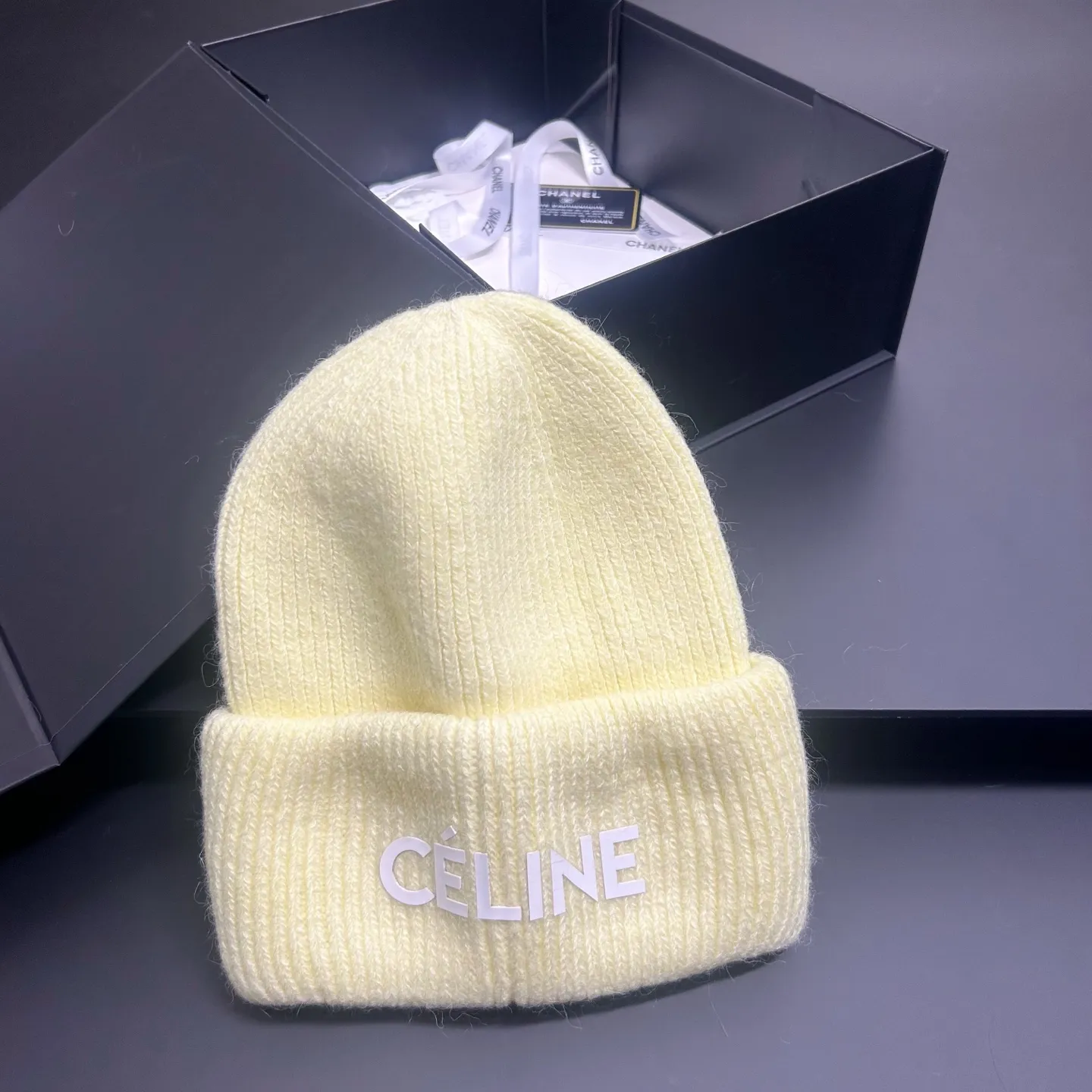 Celine rabbit fur knitted hat, limited edition, 30 colors for single selection🔥[Love][Love]