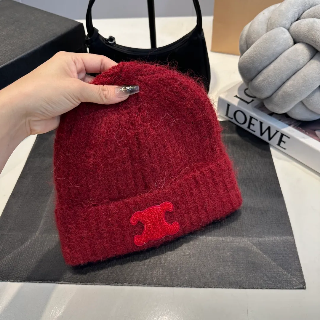 P70 Celine new autumn and winter wool hat, running size, head circumference 57cm