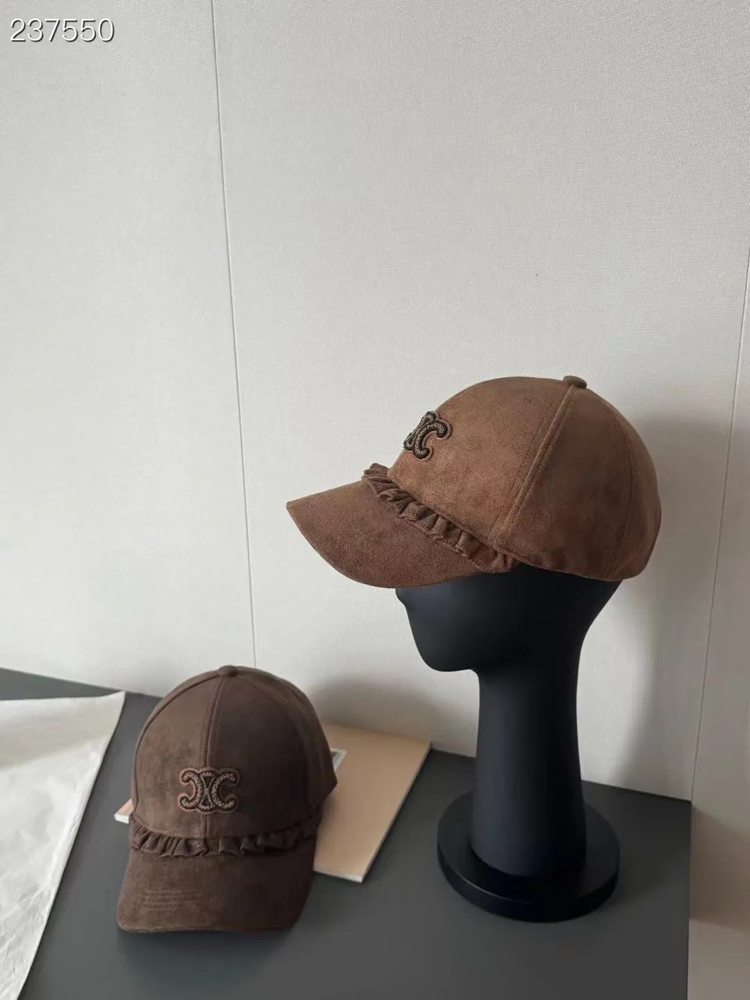P60 celine new suede baseball cap