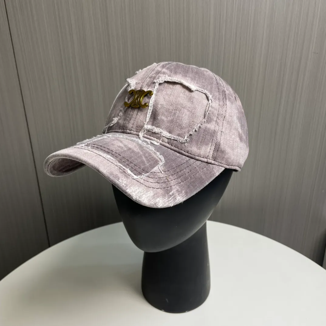 P76💛CELINE 25 Spring Washed Baseball Cap🧢 🔥New Baseball Cap🧢, a must-have when going out on the street, very easy to match, high quality, complete internal standards, get it now!