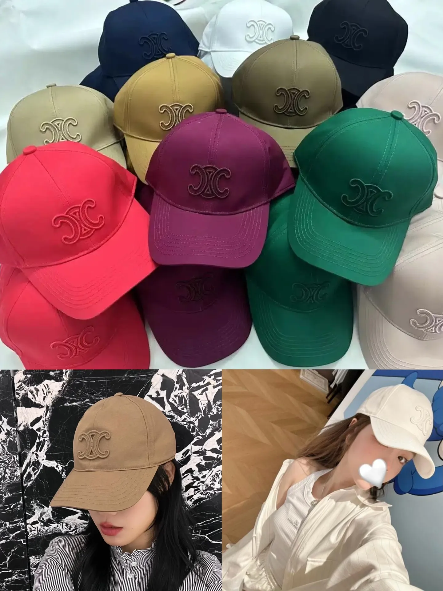 High version Celine baseball cap