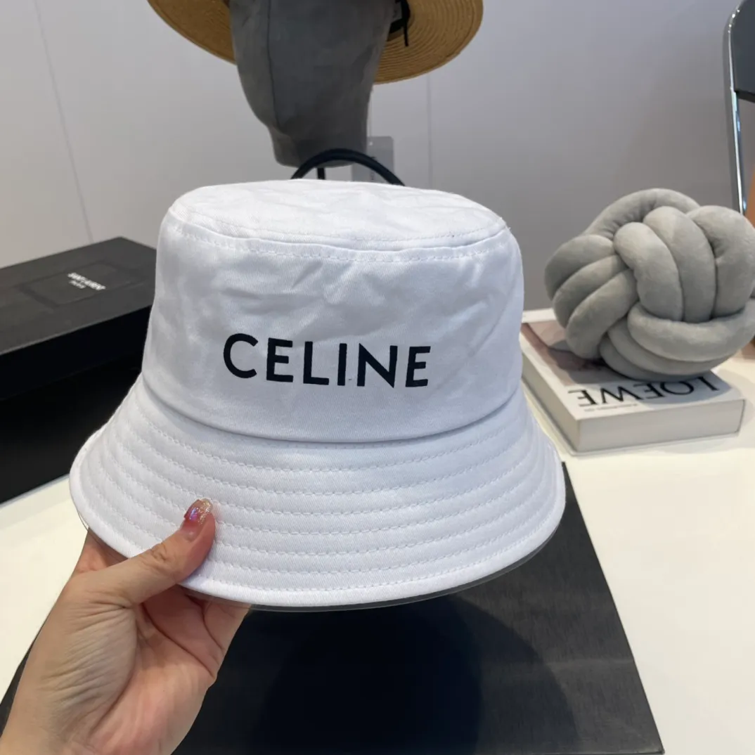 p50 Celine bucket hat, official new model, unisex, high version, the most beautiful quality