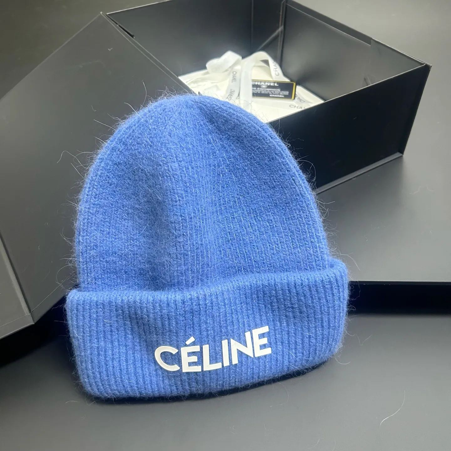Celine rabbit fur knitted hat, limited edition, 30 colors for single selection🔥[Love][Love]