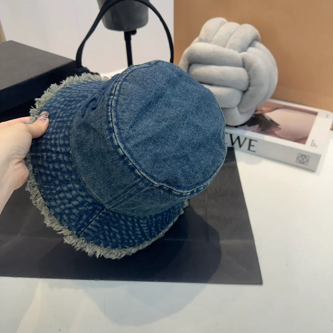 P56 Celine denim bucket hat, head circumference 57cm