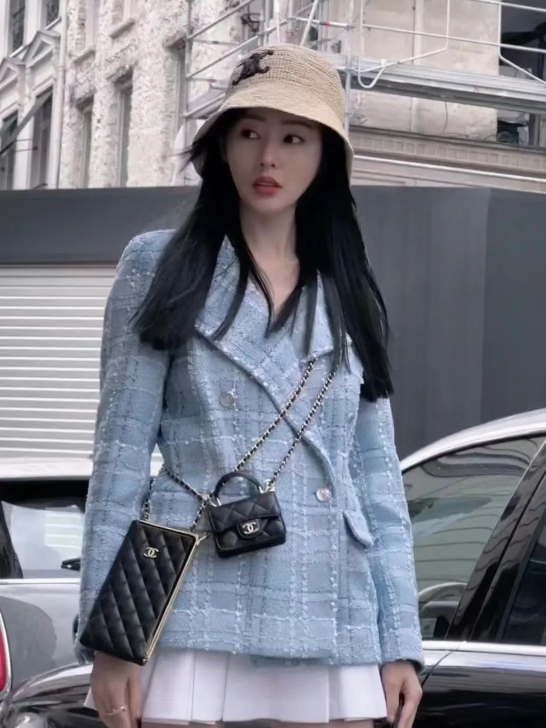 Welcome to inquire, Celine raffia bucket hat