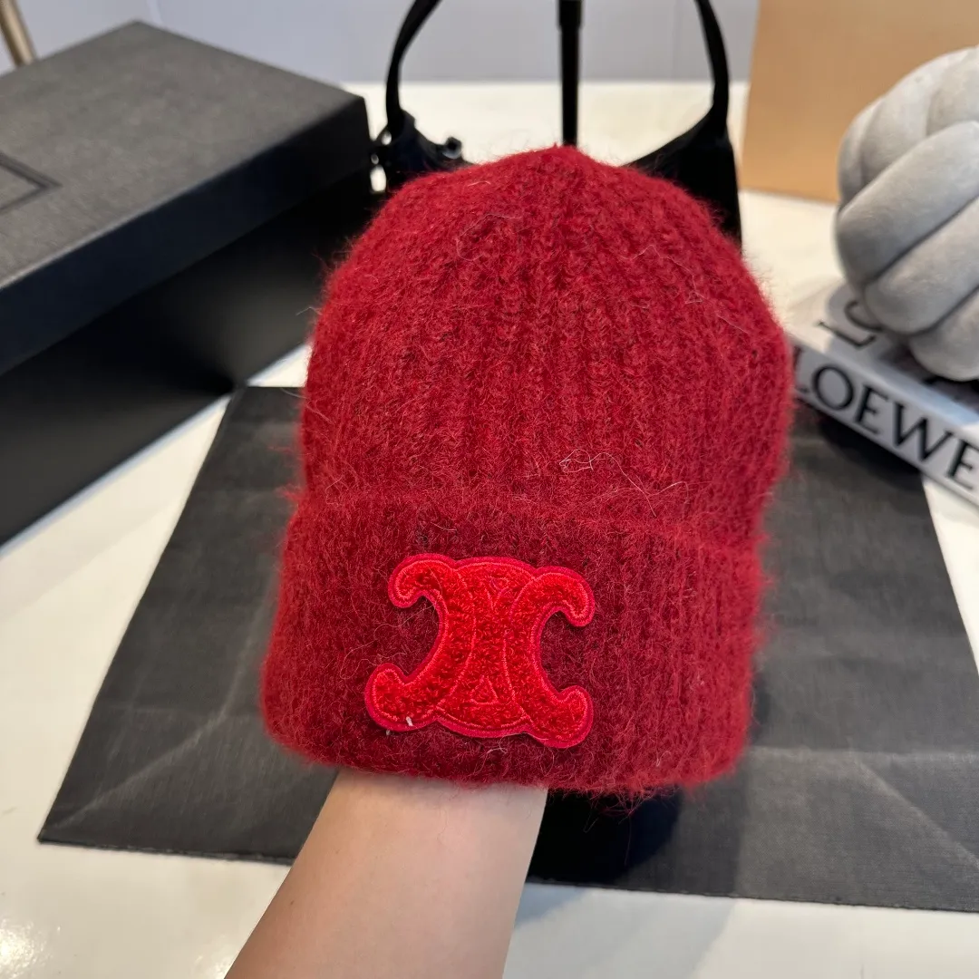 P70 Celine new autumn and winter wool hat, running size, head circumference 57cm