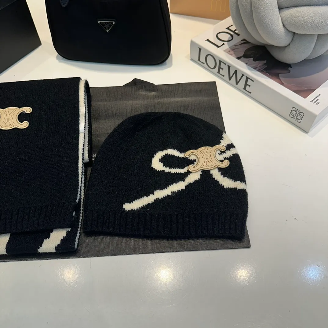 P170 CELINE Xiaohongshu’s popular model, official website new classic suit hat! Hat ➕Scarf! It feels great in hand! It’s warm and super comfortable. This winter, all you need is a hat set like this. It’s warm and fashionable! Welcome to choose!!