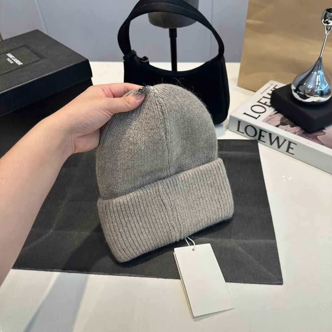 P54 Celine rabbit fur beanie