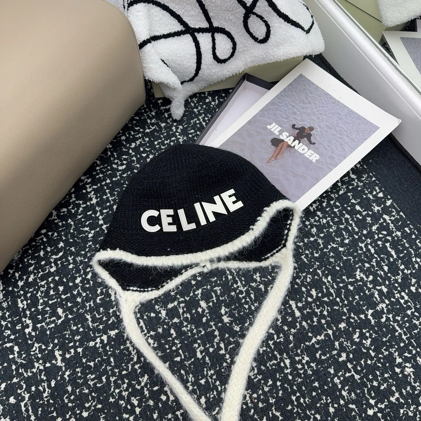 CELINE 🤍🩶 New ear protection hat