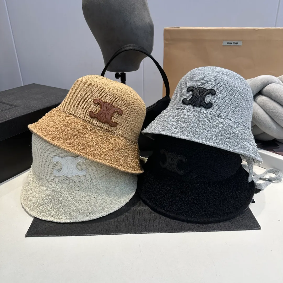 P70 Celine spring and summer style fisherman hat with hook, simple and elegant, head circumference 57cm