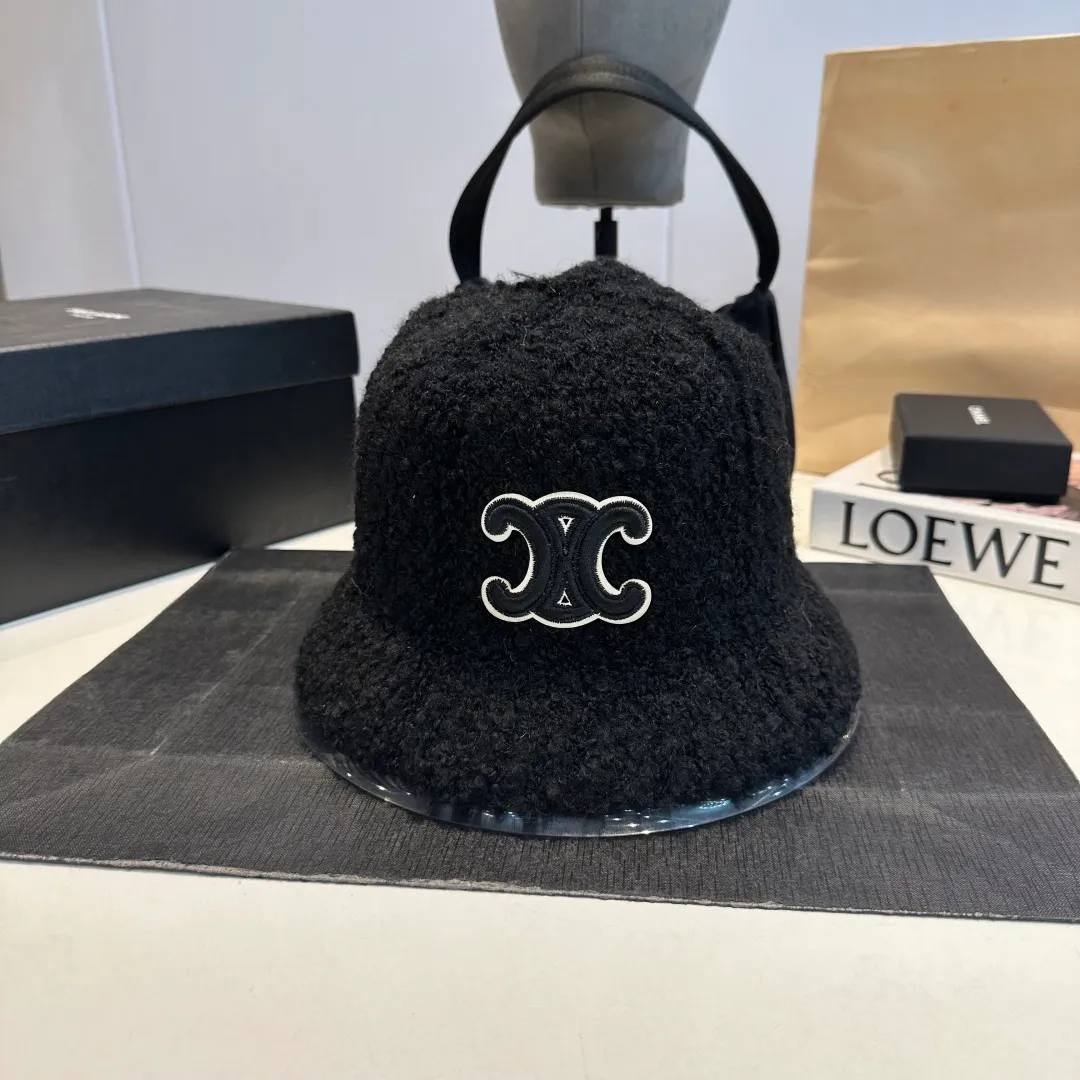 P60 Celine new hand-made fisherman hat, head circumference 57cm