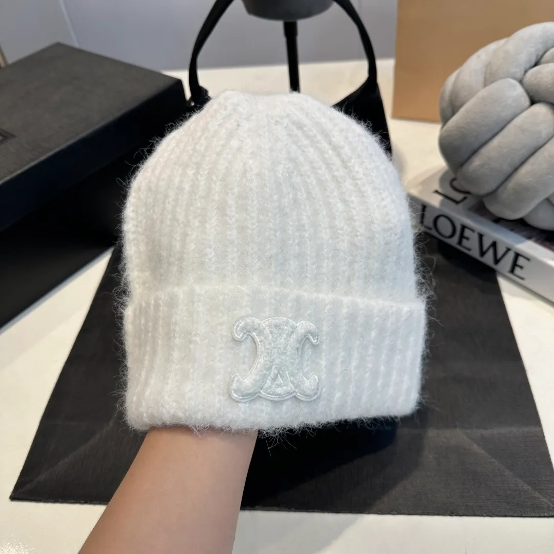 P70 Celine new autumn and winter wool hat, running size, head circumference 57cm