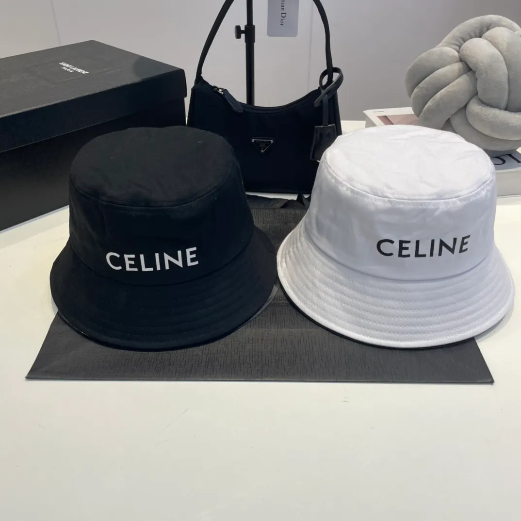 p50 Celine bucket hat, official new model, unisex, high version, the most beautiful quality!