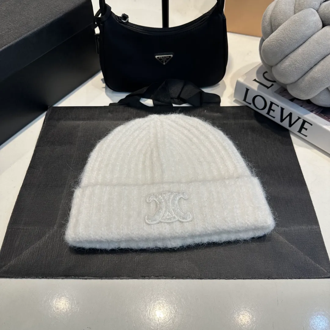 P70 Celine new autumn and winter wool hat, running size, head circumference 57cm