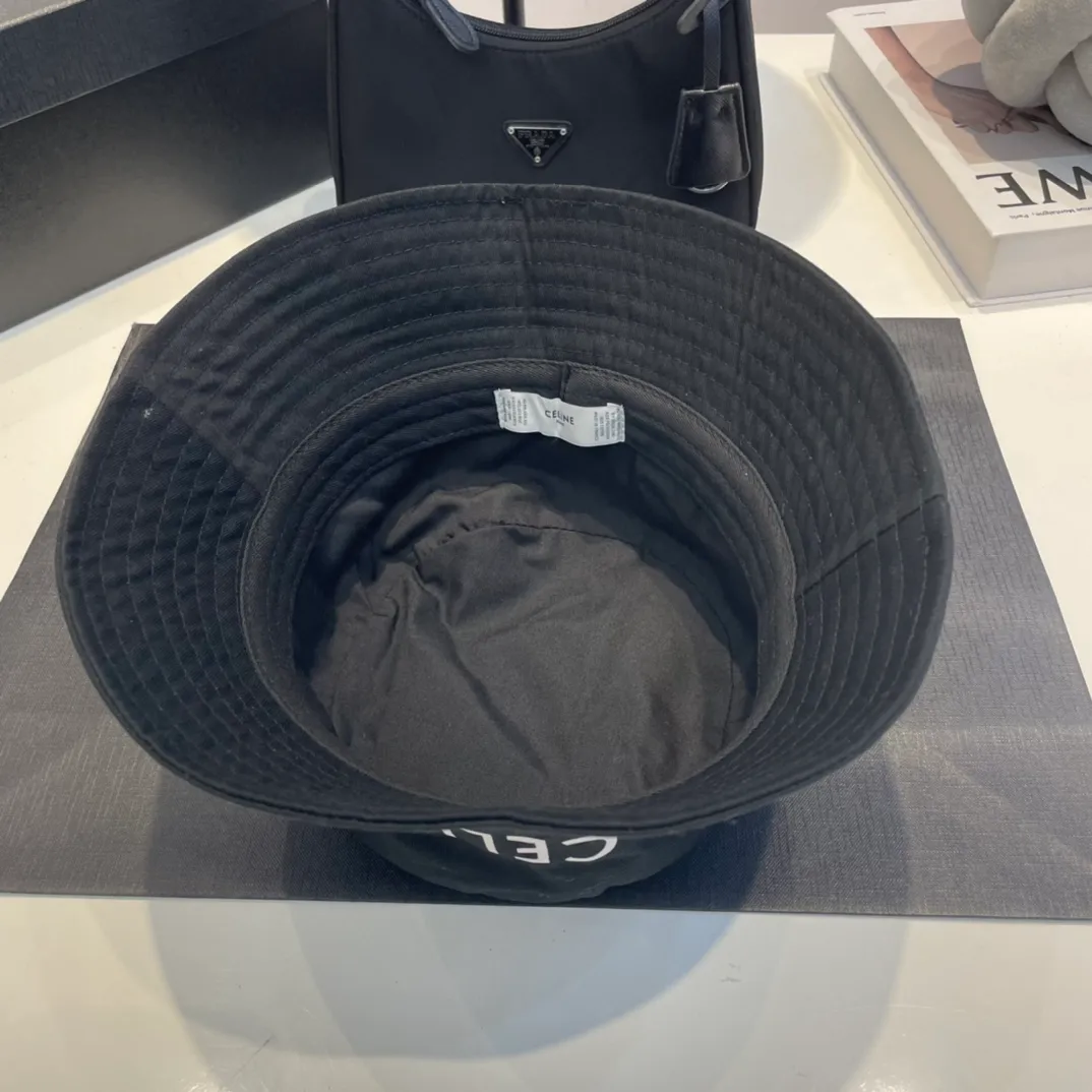 p50 Celine bucket hat, official new model, unisex, high version, the most beautiful quality!