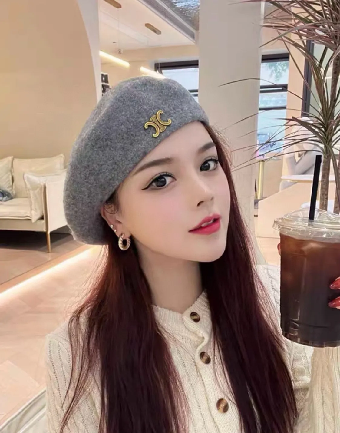 Celine wool beret
