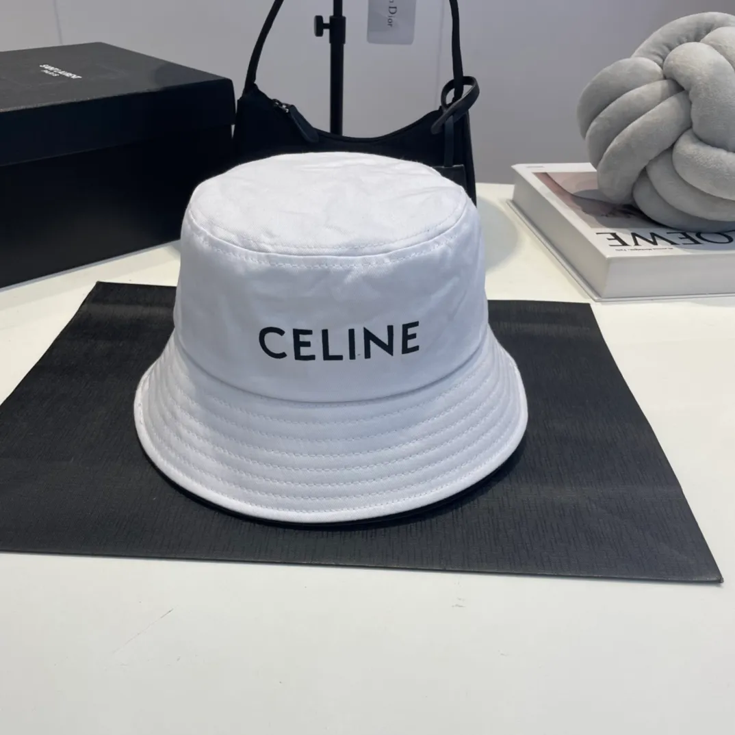 p50 Celine bucket hat, official new model, unisex, high version, the most beautiful quality
