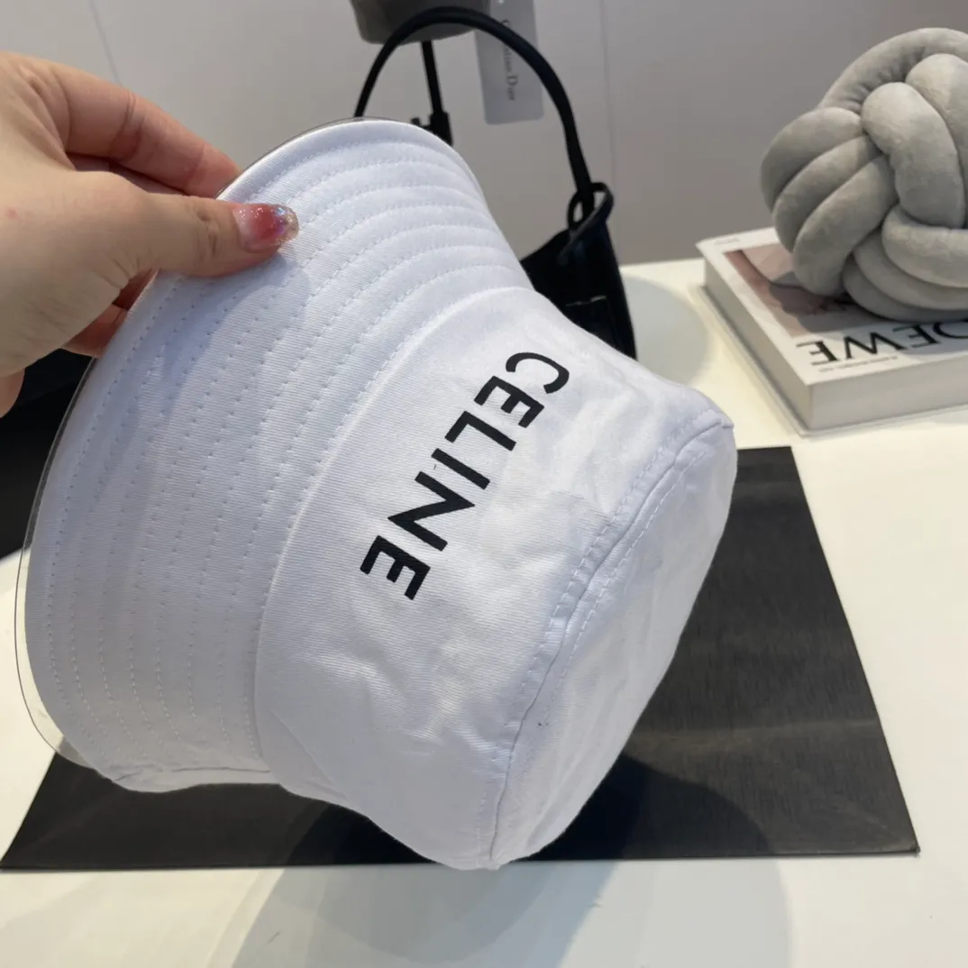 p50 Celine bucket hat, official new model, unisex, high version, the most beautiful quality