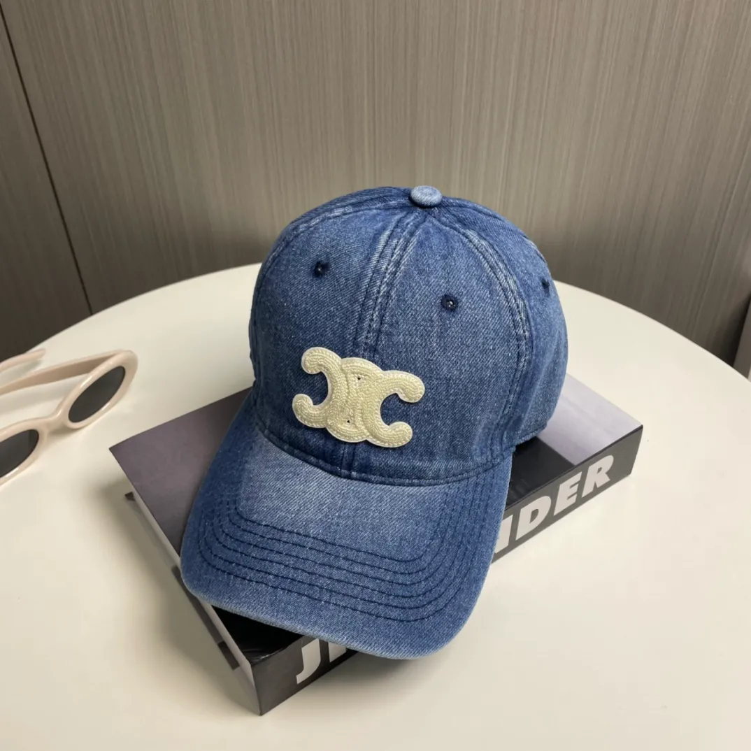 P50💛 Comes with dust bag [CELINE Celine] new denim baseball cap🧢, a must-have and easy to match when out on the street, get it now!