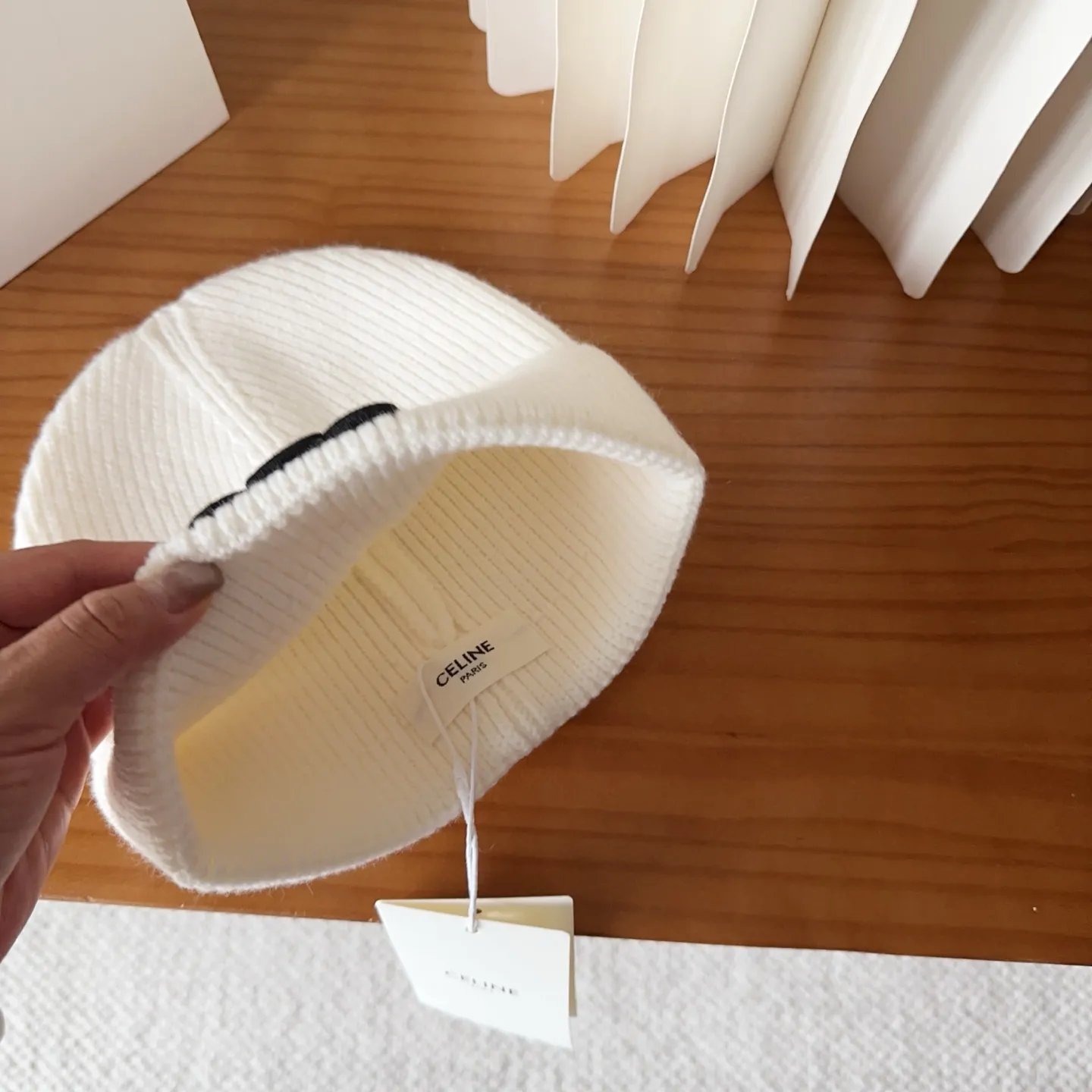 💰46 Celine 2025 autumn and winter new wool hat, knitted hat for men and women,