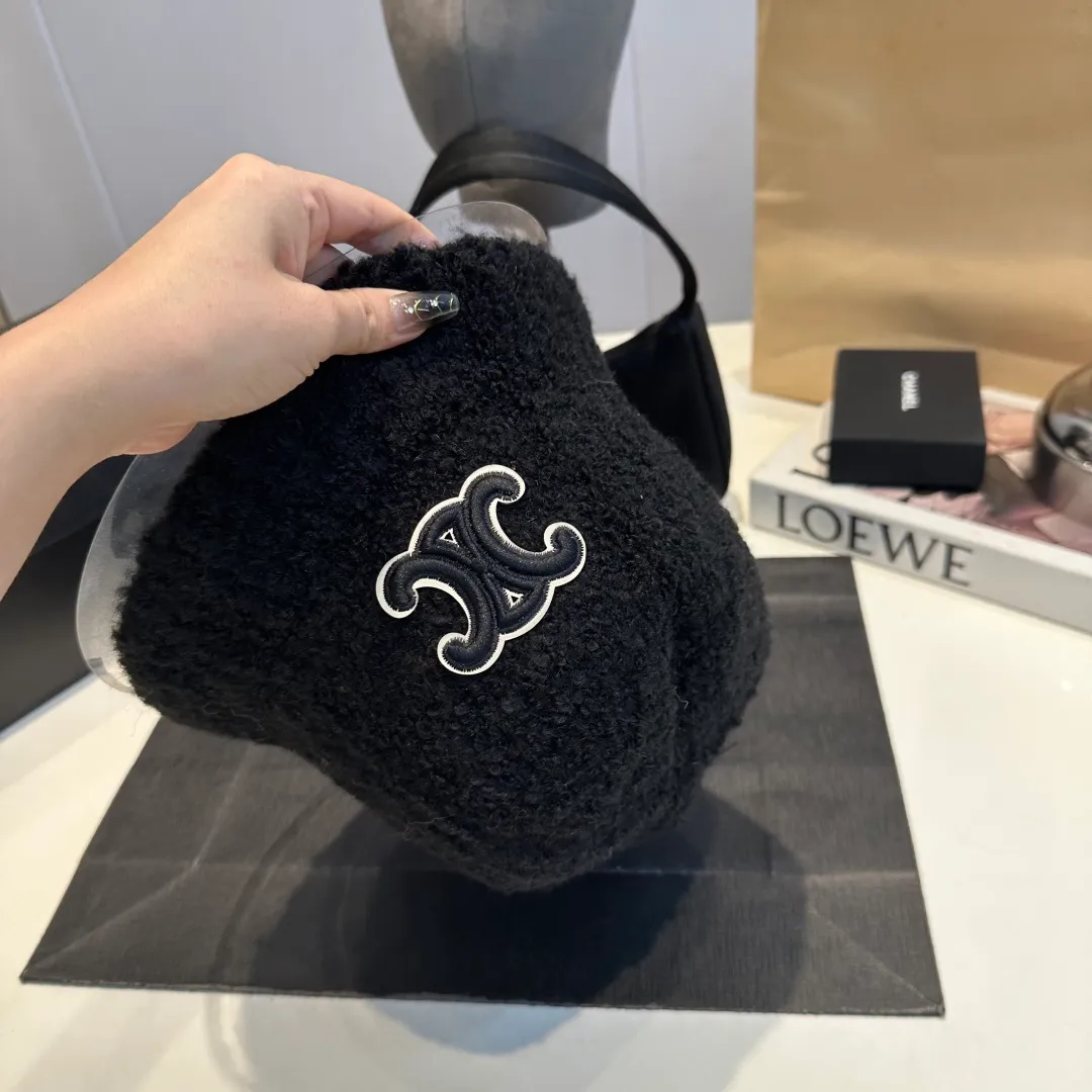 P60 Celine new hand-made fisherman hat, head circumference 57cm