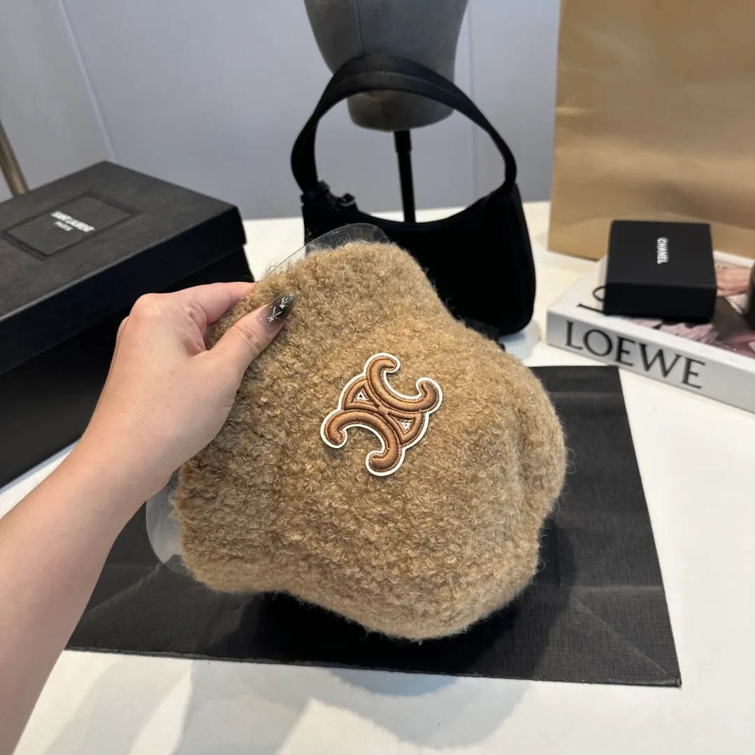 P60 Celine new hand-made fisherman hat, head circumference 57cm