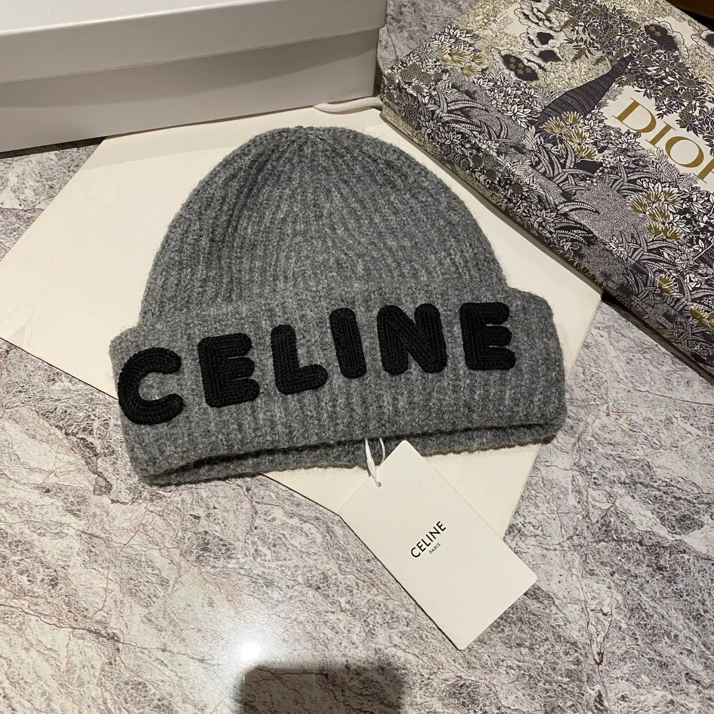Celine wool knit hat