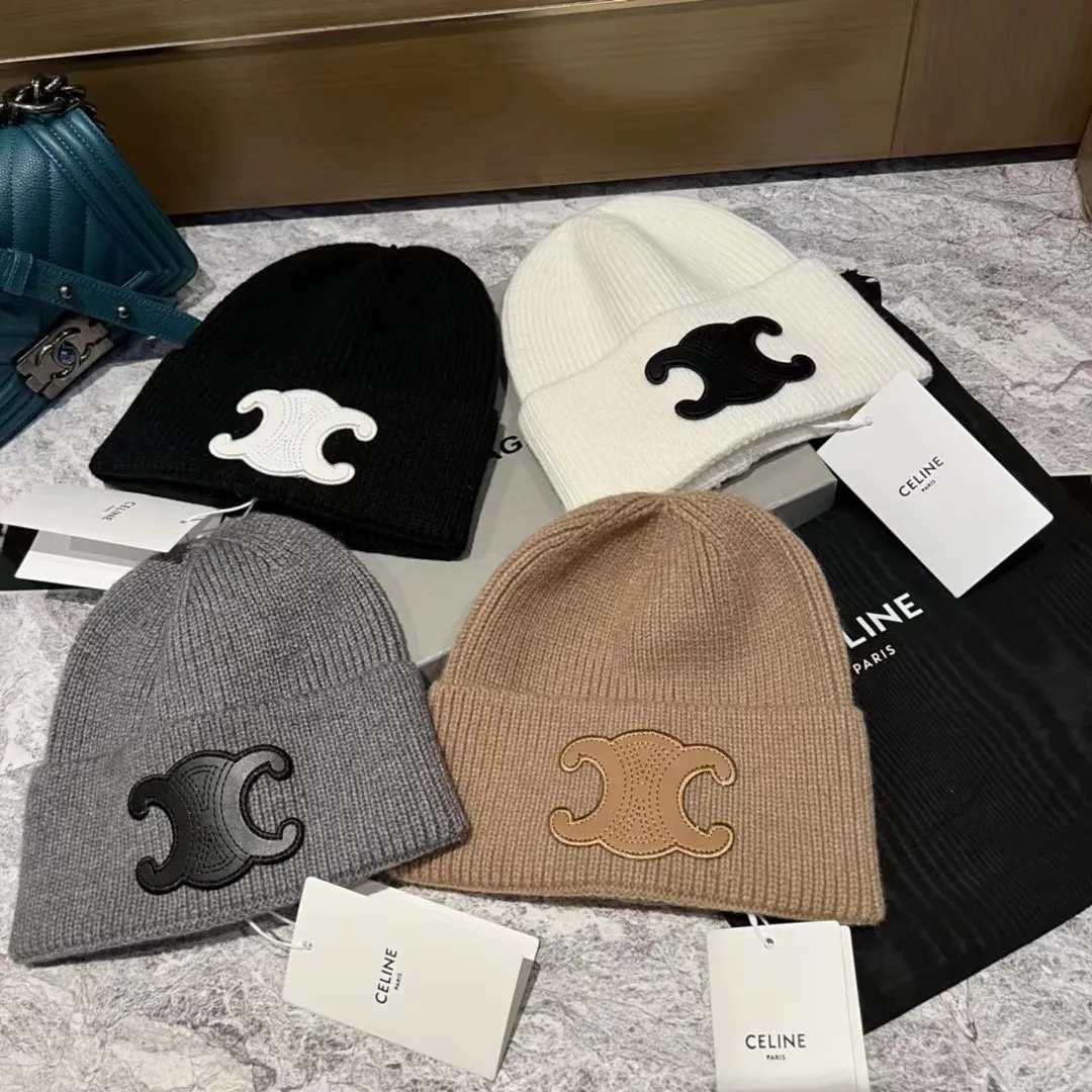 Celine cashmere knit hat