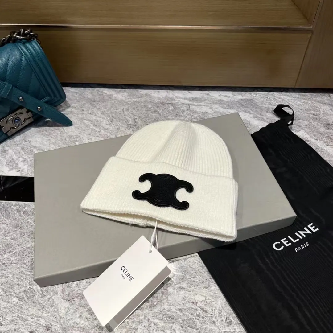 Celine cashmere knit hat