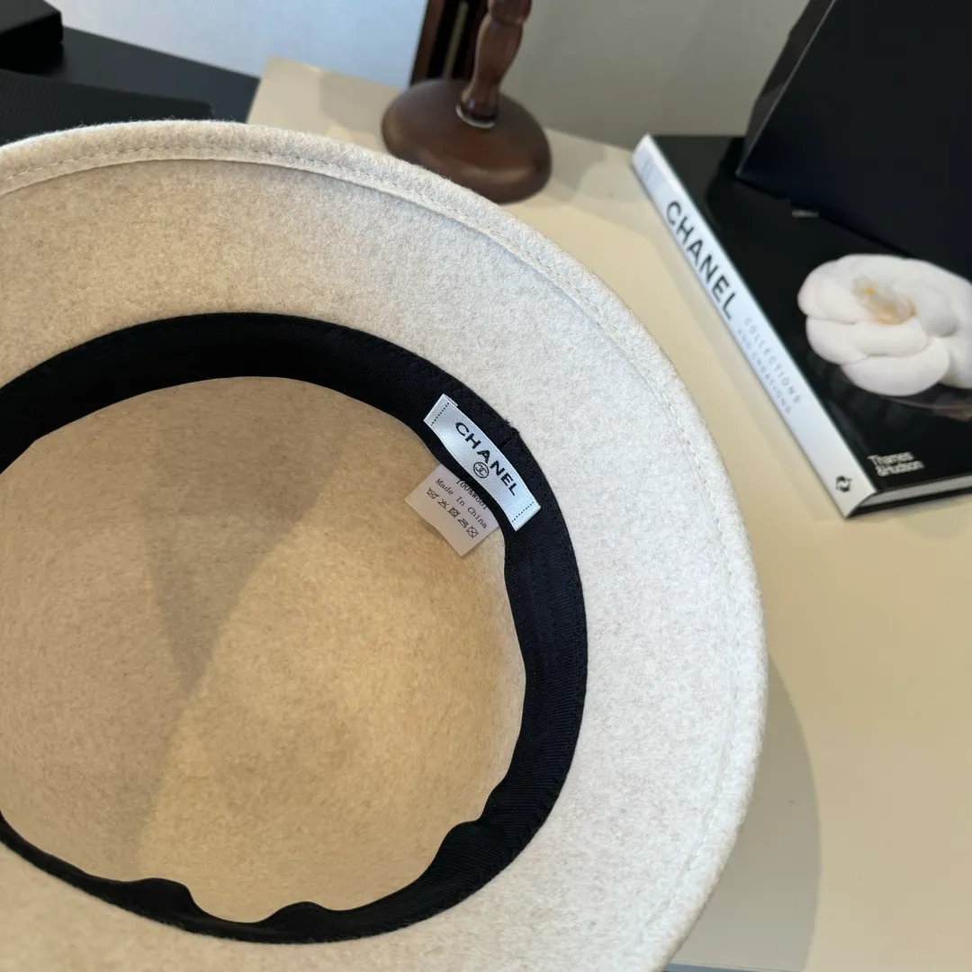 💰240¥ Chanel imported linen yarn hat, advanced customization, head circumference 57cm