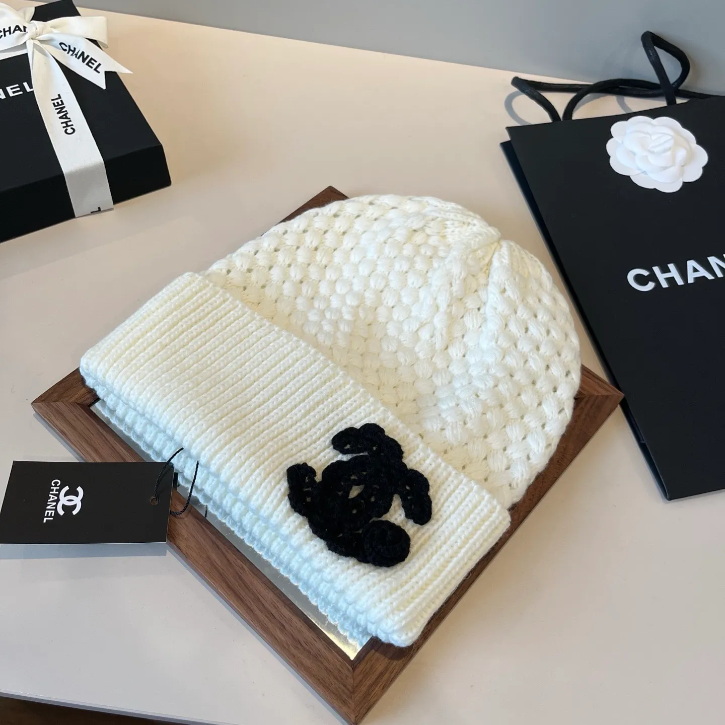 💰70¥ Chanel knitted beanie