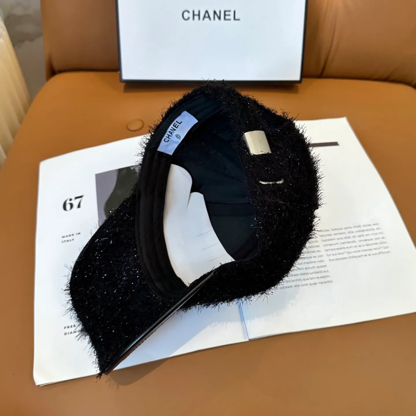 P60💛 Comes with dust bag [CHANEL Chanel] New autumn and winter small fragrance style baseball cap🧢, the big brand model is super easy to match, one that you can wear with your eyes closed