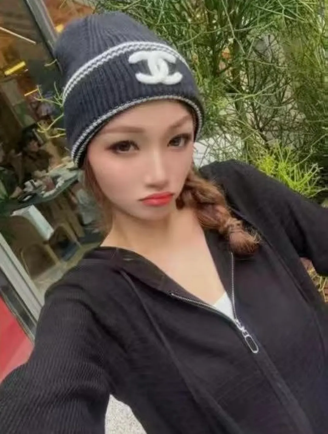 💰70¥ Chanel knitted beanie