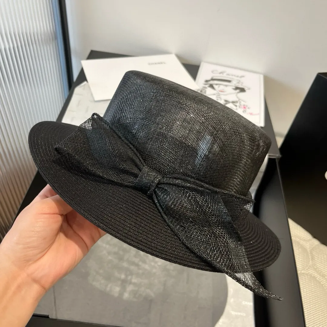 💰220¥ Chanel linen hat, advanced customization, head circumference 57cm