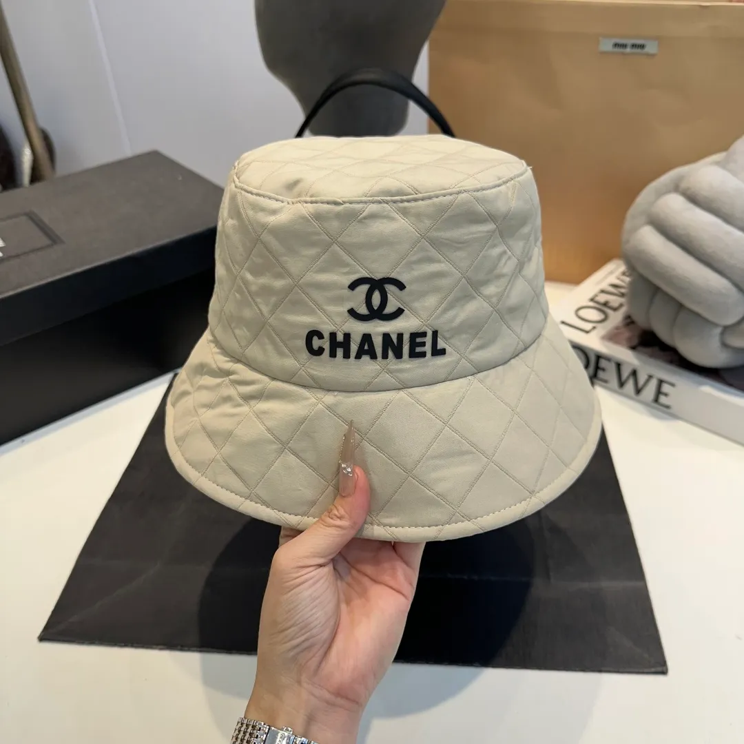 P80 Chanel original bucket hat, advanced customization, 2025 new style, head circumference 57cm