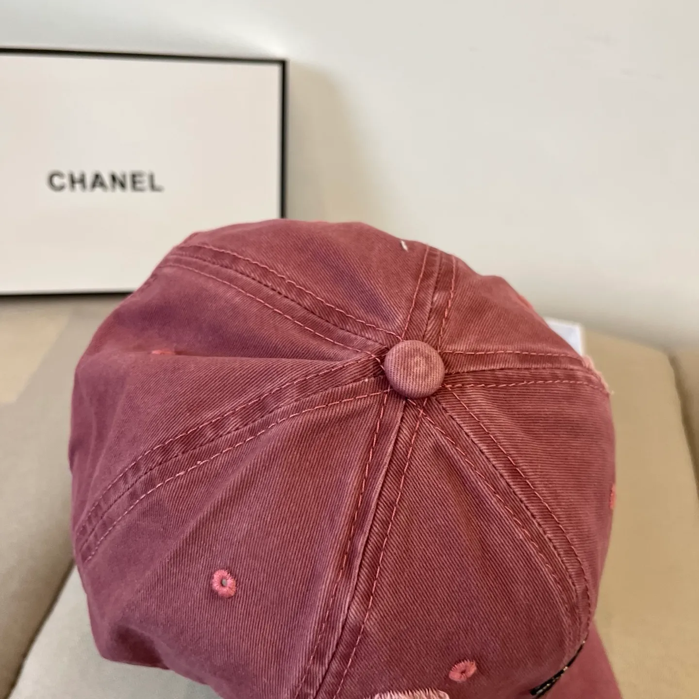 P60 CHANEL Chanel 2025 new small fragrance big-name baseball cap, counter classic style, unisex, head circumference 57, four colors available