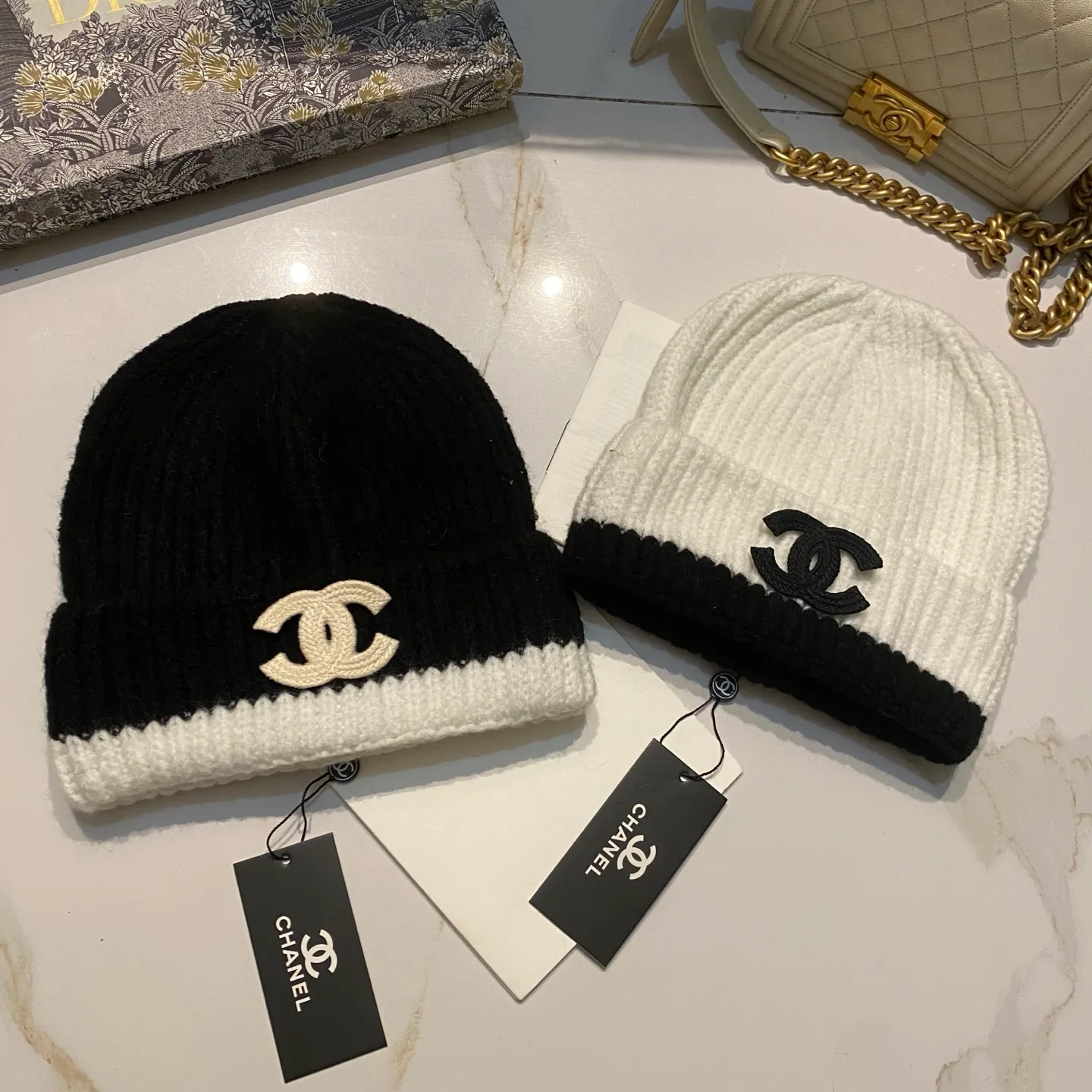 Chanel Chanel knitted hat