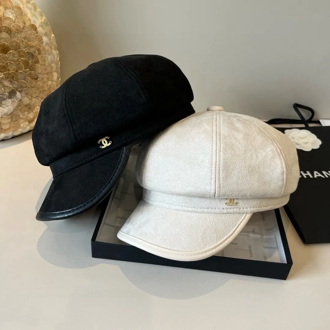 🉐160¥ Chanel new duck bill painter's hat, head circumference 57cm
