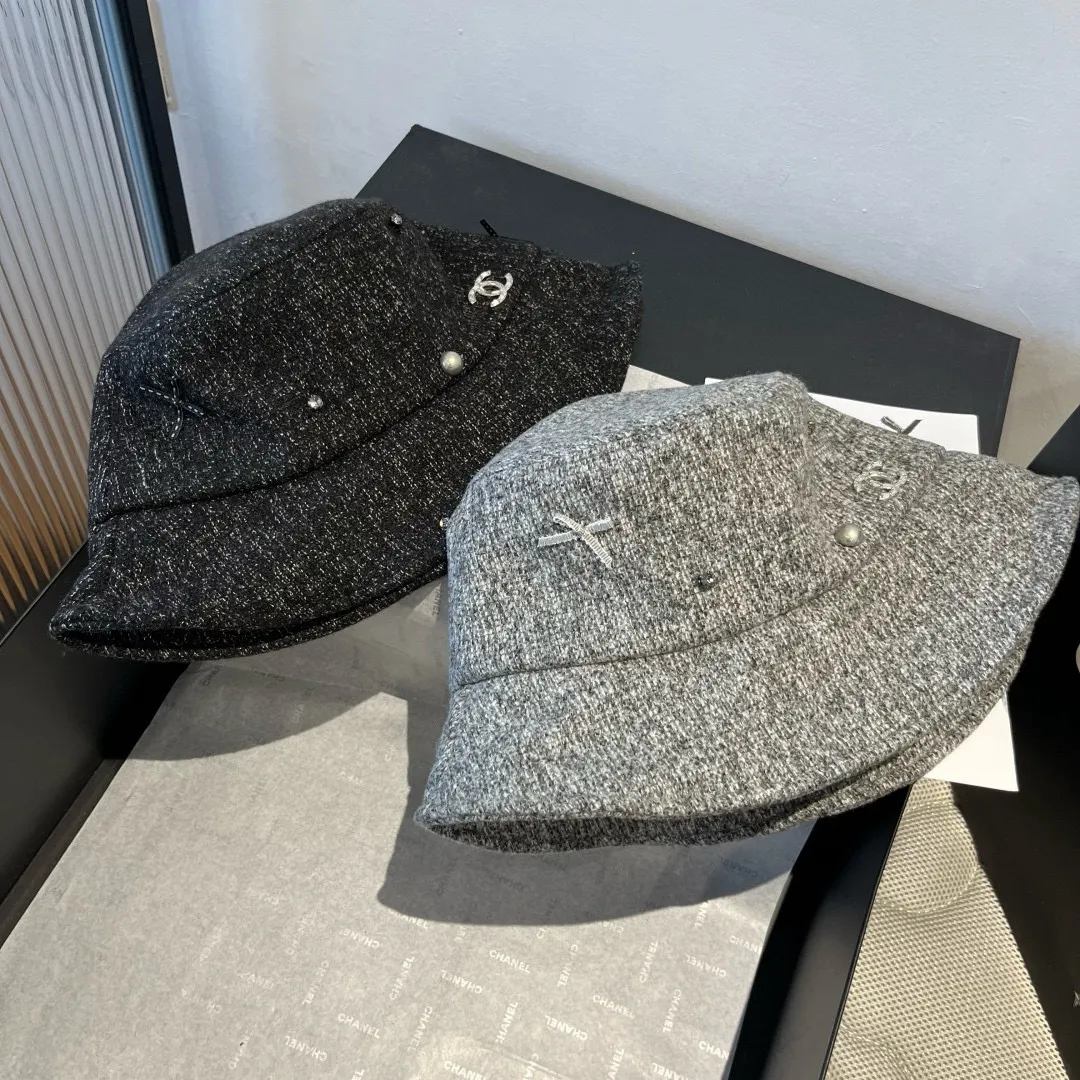 💰120¥ Chanel new bucket hat, head circumference 57cm