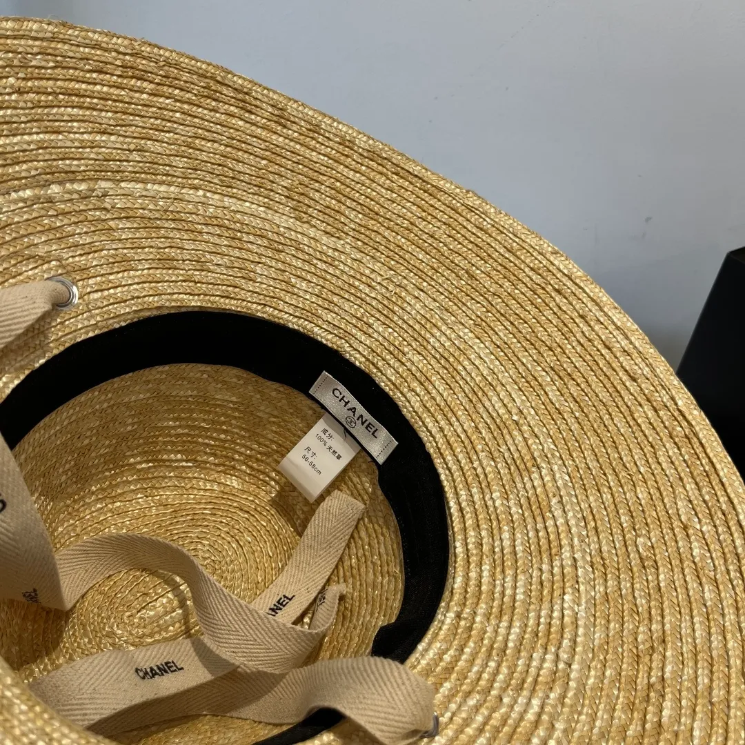 💰230¥ Chanel straw hat, original quality, head circumference 57cm