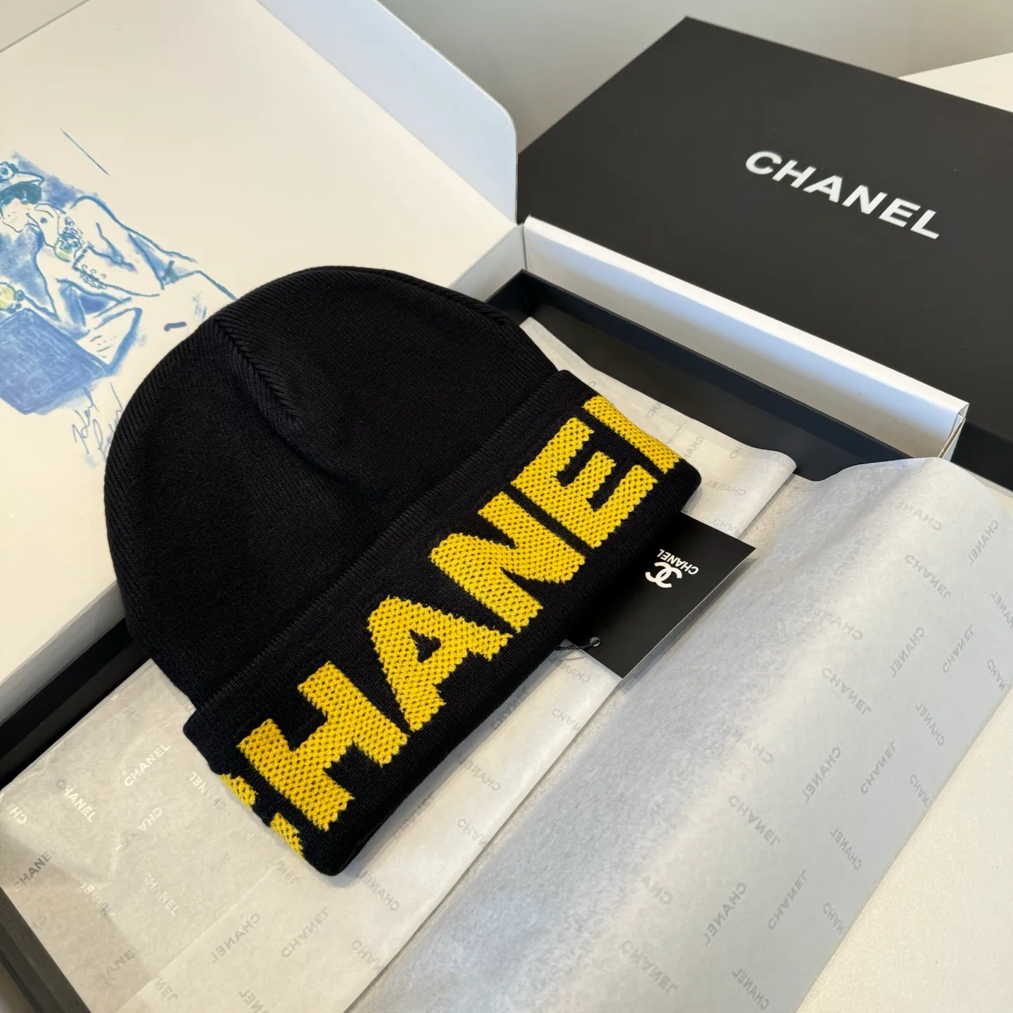 💰70¥ Chanel knitted beanie