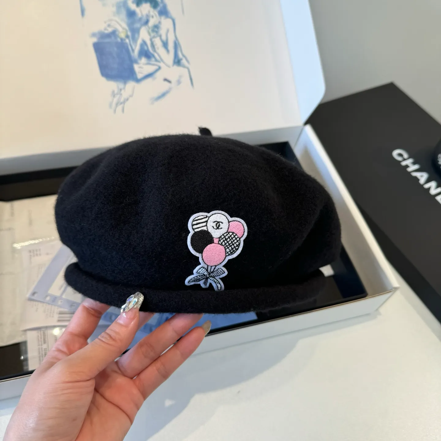 💰110¥ Chanel new beret