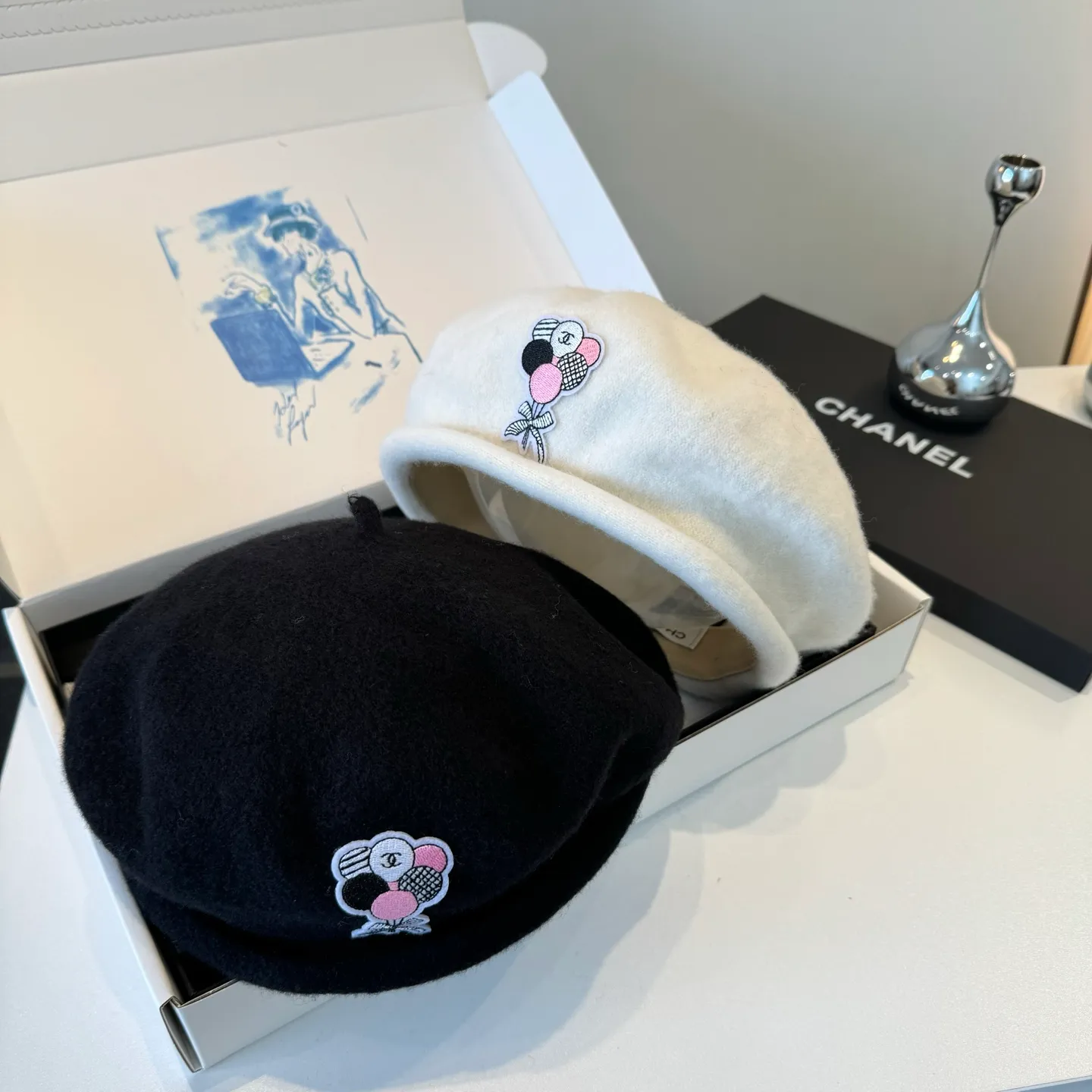💰110¥ Chanel new beret