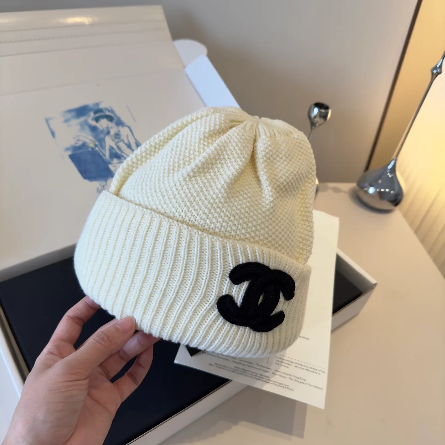💰70¥ Chanel knitted beanie